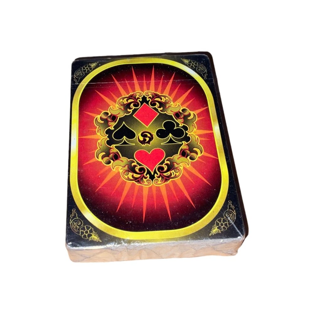 Playing Cards With Decorative Design In Sealed Packaging - 28g Lightweight Deck